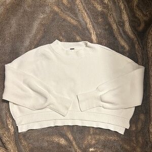 Free People Easy Street Crop Sweater